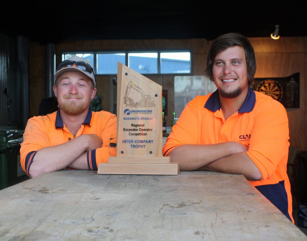 Regional Excavator Operator Competition Trophy